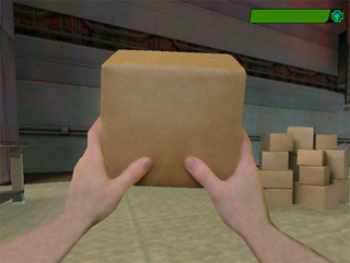 <I>Stacker</I>, the first-person cardboard-box-sorter game that parents' groups are applauding.